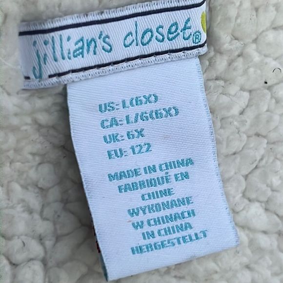 Jillian’s Closet snap button fuzzy lined vest size 6 - Picture 4 of 6